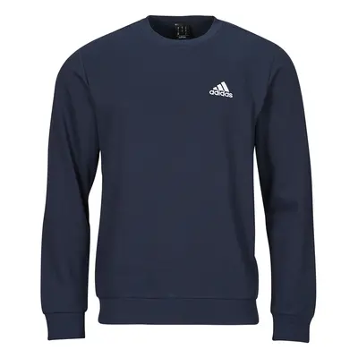 adidas FEELCOZY ESSENTIALS FLEECE SWEATSHIRT Tmavě modrá