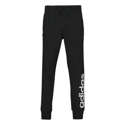 adidas Essentials French Terry Tapered Cuff Logo Joggers Černá