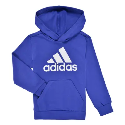 adidas Essentials Logo Hoodie Modrá