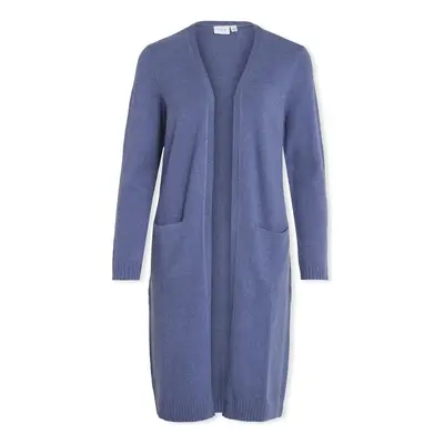 Vila Noos Ril Long Cardigan - Bijou Blue Modrá