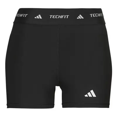 adidas TECHFIT Short Leggings Černá