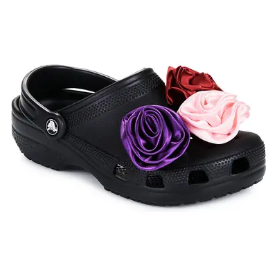 Crocs Classic Rosette Clog Černá