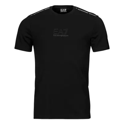 Emporio Armani EA7 LOGO SERIES TSHIRT Černá