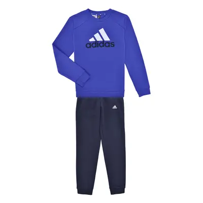 adidas Essentials Big Logo Fleece Jogger Set Tmavě modrá