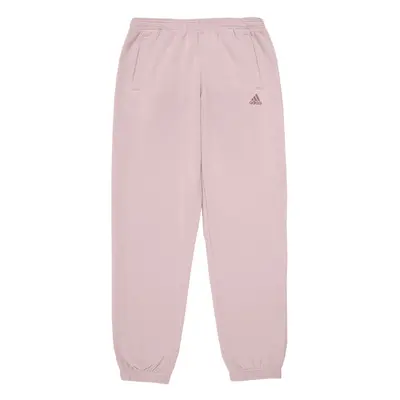 adidas Essentials Small Logo Feel Cozy Fleece Joggers Růžová