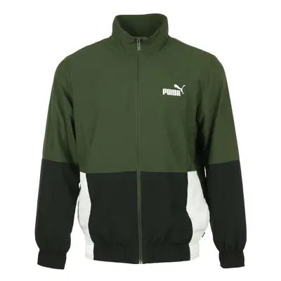 Puma Woven Tracksuit Cl Zelená