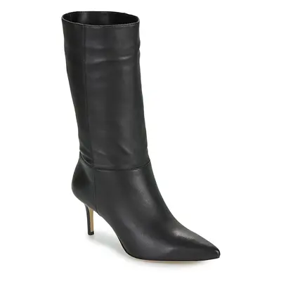 Lauren Ralph Lauren LEANNAH-BOOTS-MID BOOT Černá