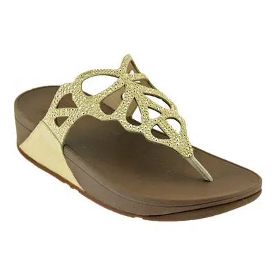 FitFlop FitFlop BUMBLE CRYSTAL TOE POST Zlatá