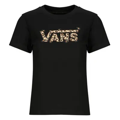 Vans ANIMALIER CREW SS TEE Černá