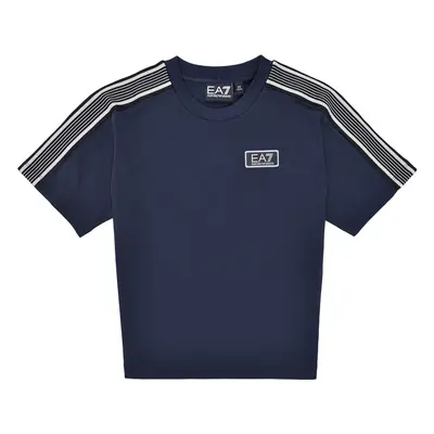 Emporio Armani EA7 7 LINES TSHIRT Tmavě modrá