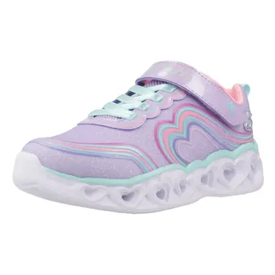 Skechers HEART LIGHTS - RETRO Fialová