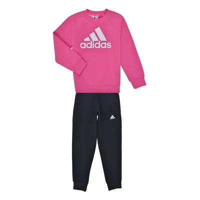 adidas Essentials Logo Fleece Jogger Set Růžová