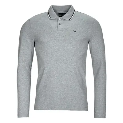 Emporio Armani POLO SHIRT 8N1FB5 Šedá