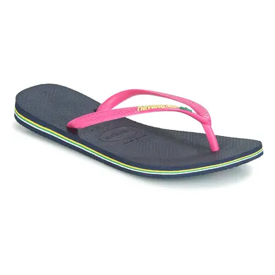 Havaianas SLIM BRASIL LOGO Růžová