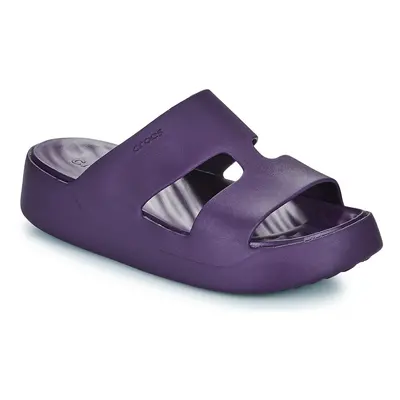 Crocs Getaway Platform H-Strap Fialová