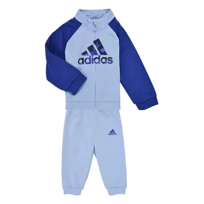 adidas Essentials Print Track Suit Modrá