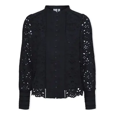 Y.a.s YAS Noos Alessia Shirt L/S - Black Černá