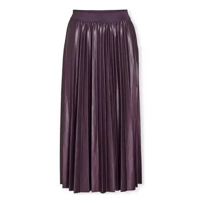 Vila Noos Nitban Skirt - Plum Perfect Fialová