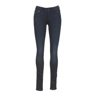 G-Star Raw 3301 HIGH SKINNY Modrá