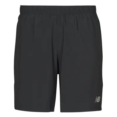 New Balance CORE RUN 2 in 1 Inch SHORT Černá