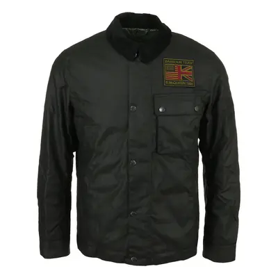 Barbour Steve Mcqueen Workers Wax Jacket Černá