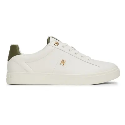 Tommy Hilfiger ELEVATED ESSENT SNEAKER MONOGRAM Bílá