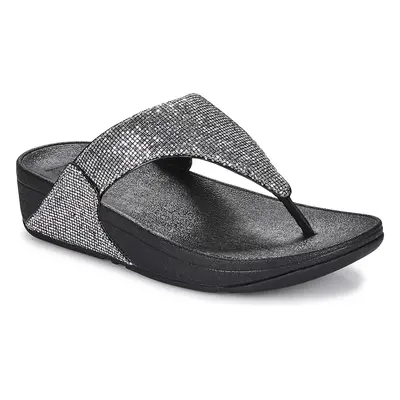 FitFlop LULU TOE POST Černá