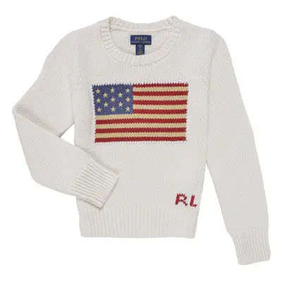 Polo Ralph Lauren AMERICAN SWT-TOPS-SWEATER Béžová