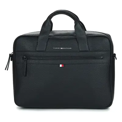 Tommy Hilfiger ESSENTIAL PU COMPUTER BAG Černá