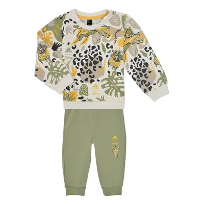 adidas Disney Lion King Joggers and Sweatshirt Set Zelená