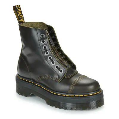 Dr. Martens Sinclair Dark Taupe Orleans Zelená