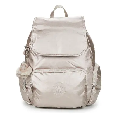 Kipling CITY ZIP S Stříbrná