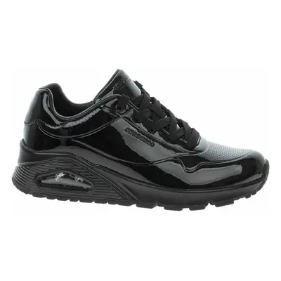 Skechers Uno - Shiny One black Černá