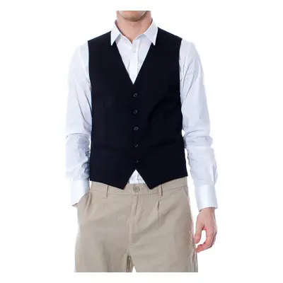 Selected SLIM MYLOLOGAN BLACK WAISTCOAT B NOOS 16052660 Černá