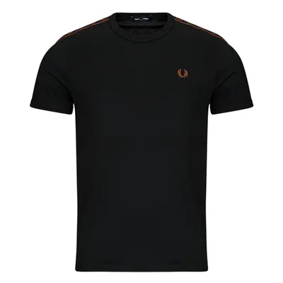 Fred Perry CONTRAST TAPE RINGER Černá