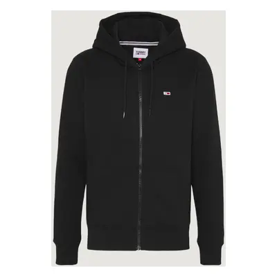 Tommy Hilfiger REGULAR FLEECE ZIP HOODIE DM0DM09592 Černá