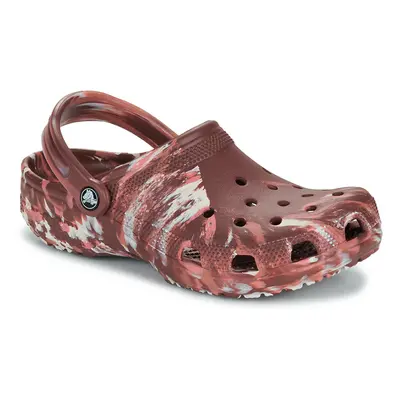 Crocs Classic Marbled Clog Hnědá