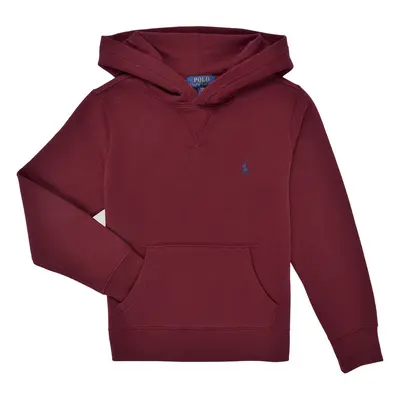 Polo Ralph Lauren LS PO HOOD-TOPS-KNIT Bordó