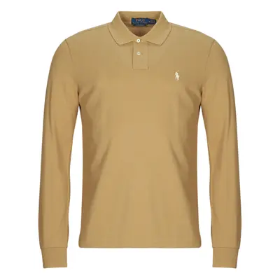 Polo Ralph Lauren POLO COUPE DROITE EN COTON BASIC MESH Béžová