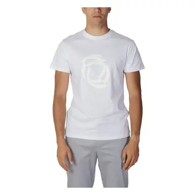 Trussardi BASIC WITH METAL LOGO TRU1MTS01 Bílá