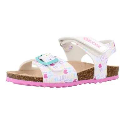 Geox B SANDAL CHALKI GIRL Bílá