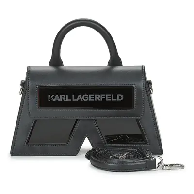 Karl Lagerfeld IKON/K CB LEATHER Černá