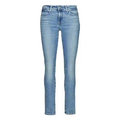 Levis 712 SLIM WELT POCKET Modrá