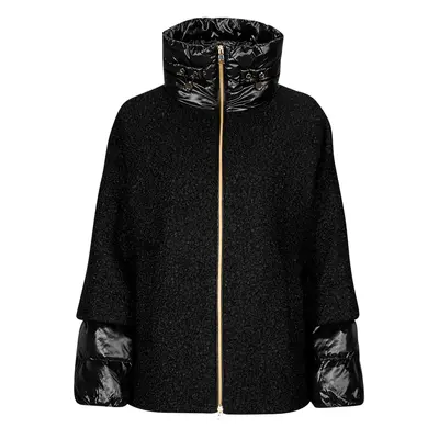 Geox W CALITHE MID COAT Černá