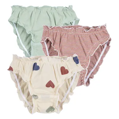 Petit Bateau CULOTTES ENFANTINES PACK X3 ruznobarevne