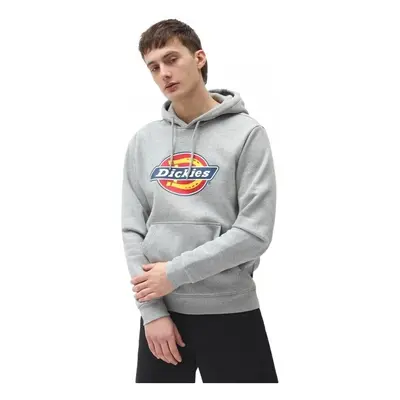 Dickies Icon Logo Hooded Sweatshirt - Grey Melange Šedá