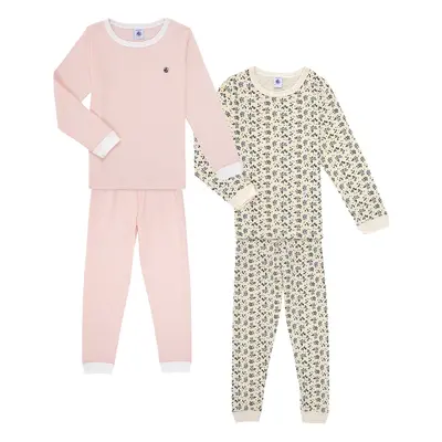 Petit Bateau PYJAMA PETIT BATEAU PACK X2 ruznobarevne