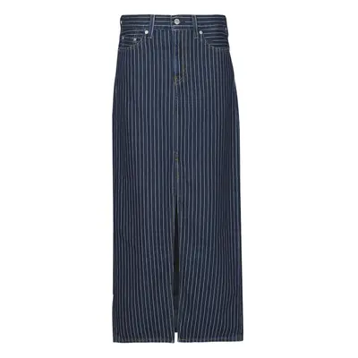 Levis ANKLE COLUMN SKIRT Modrá