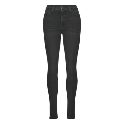 Levis 720 HIRISE SUPER SKINNY Černá