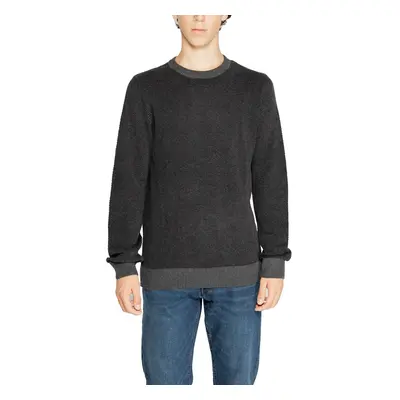 Jack & Jones Jjeglobe Knit Crew Neck Noos 12258139 Šedá